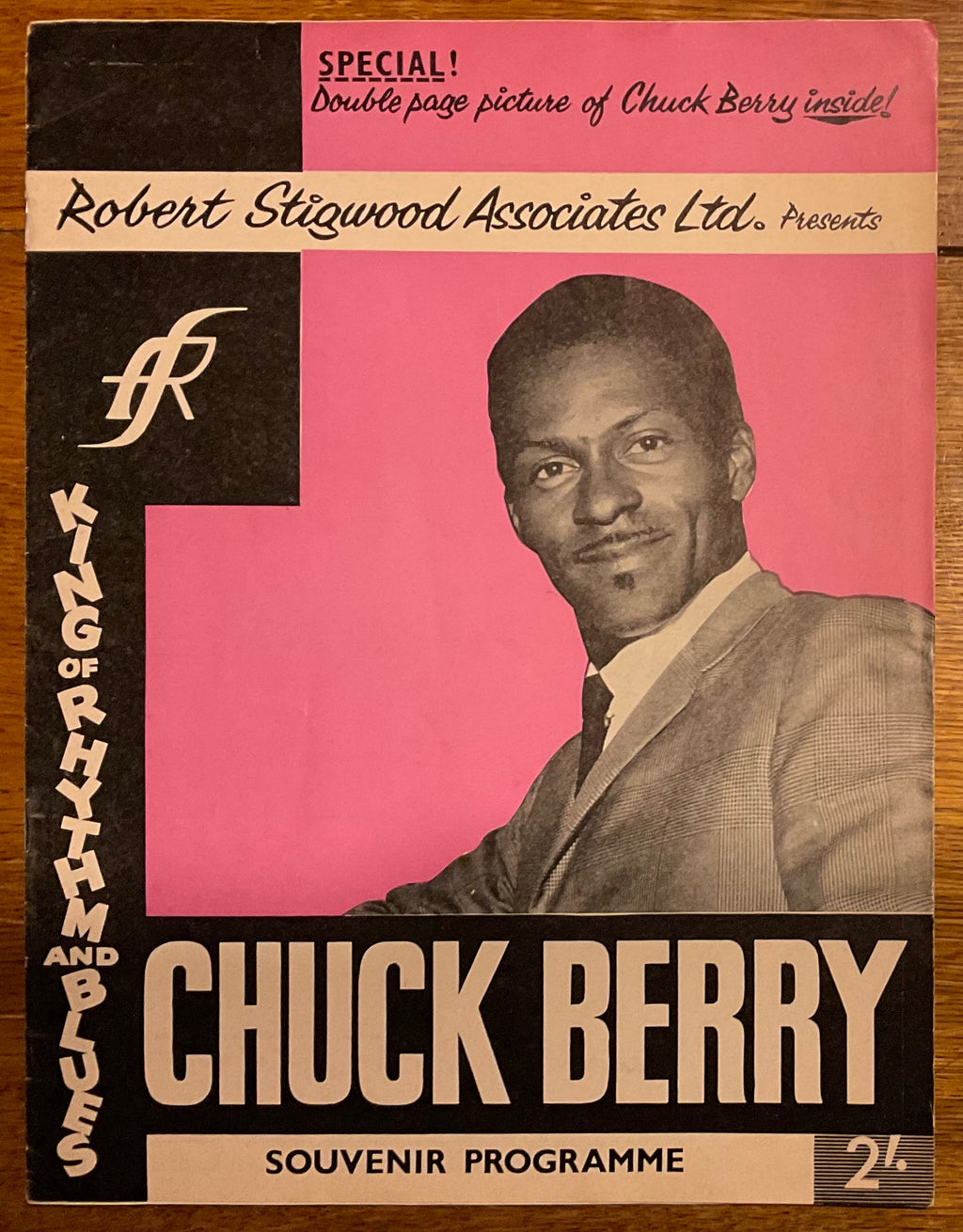 Chuck Berry Moody Blues Original Concert Programme UK Tour 1965