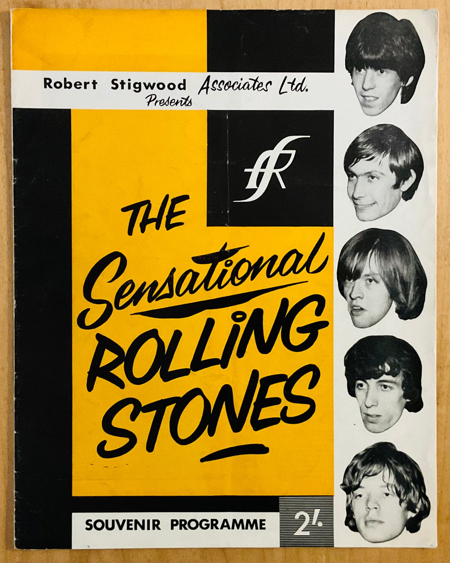 Rolling Stones Concert Programme U.K. 1964