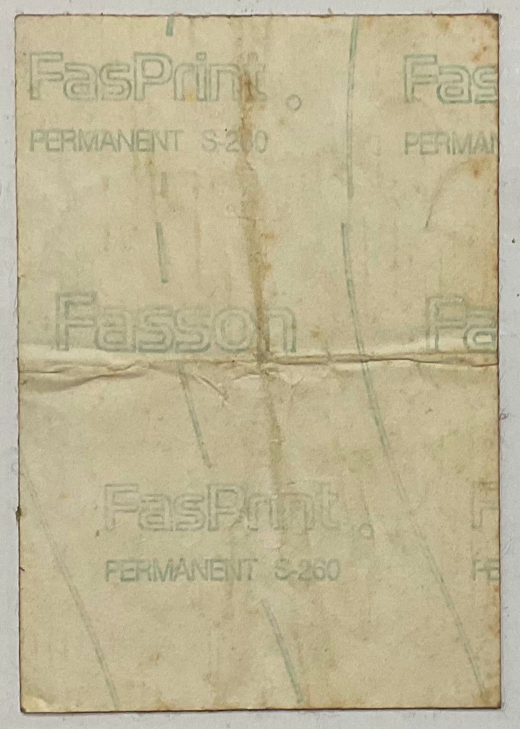 Stray Cats Original Unused Concert Backstage Pass Ticket Lyceum London 18th Sep 1983