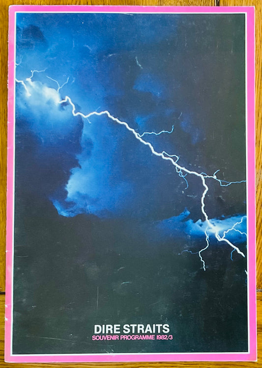 Dire Straits Original Concert Programme Love Over Gold Tour 1982/83