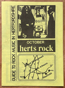 Judas Priest Camel Original Concert Handbill Flyer City Hall St. Albans 18th Oct 1976