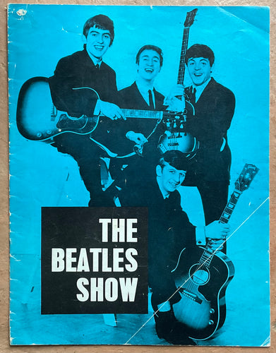 Beatles Original Concert Programme Gaumont Theatre Bournemouth Aug 1963
