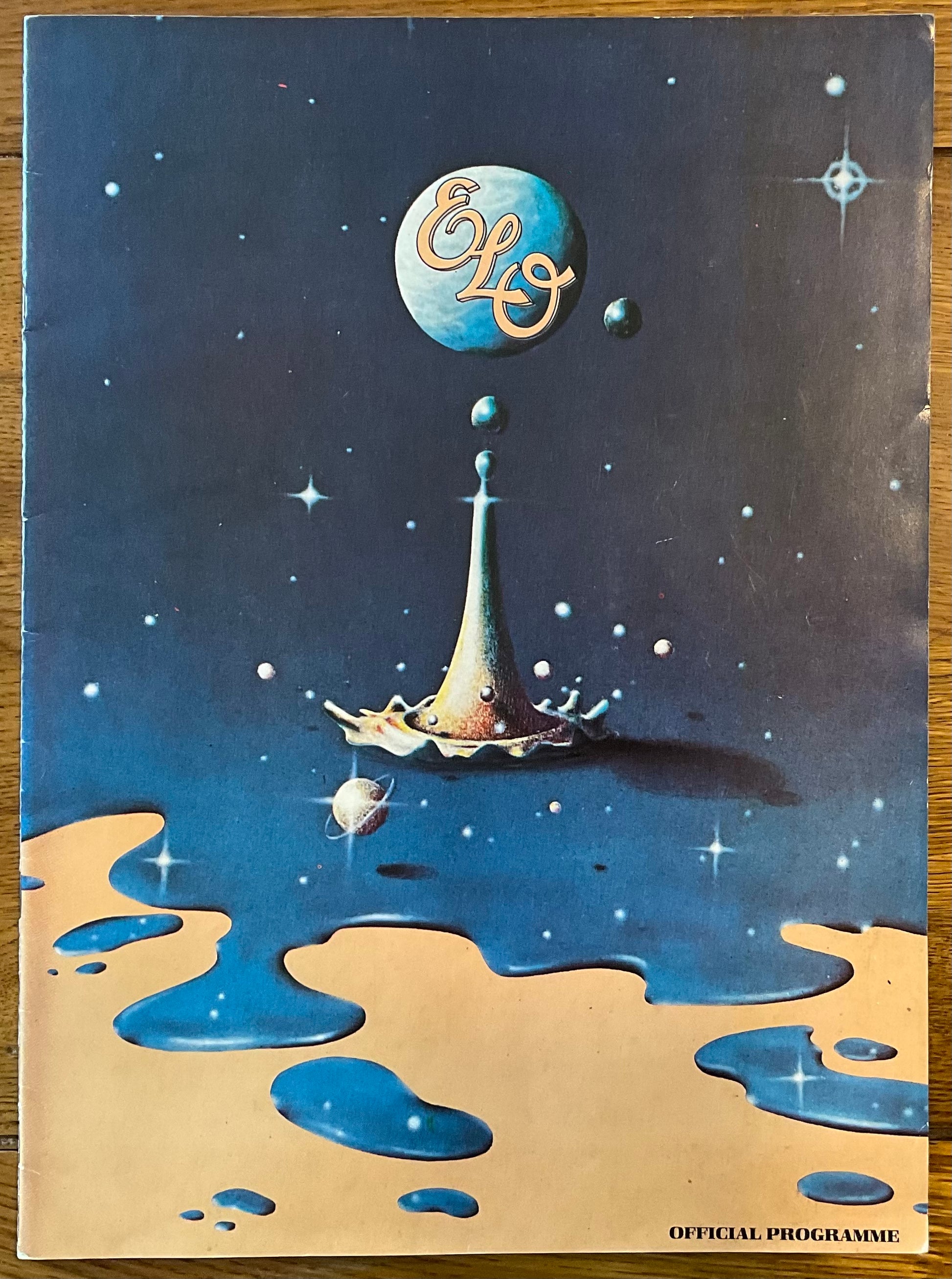 Electric Light Orchestra ELO Original Concert Programme Time World Tour 1981