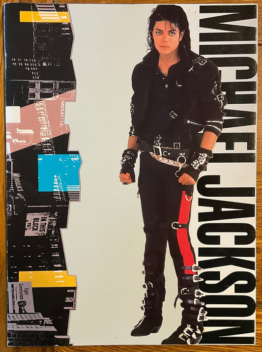 Michael Jackson Original Concert Programme Bad World Tour 1988