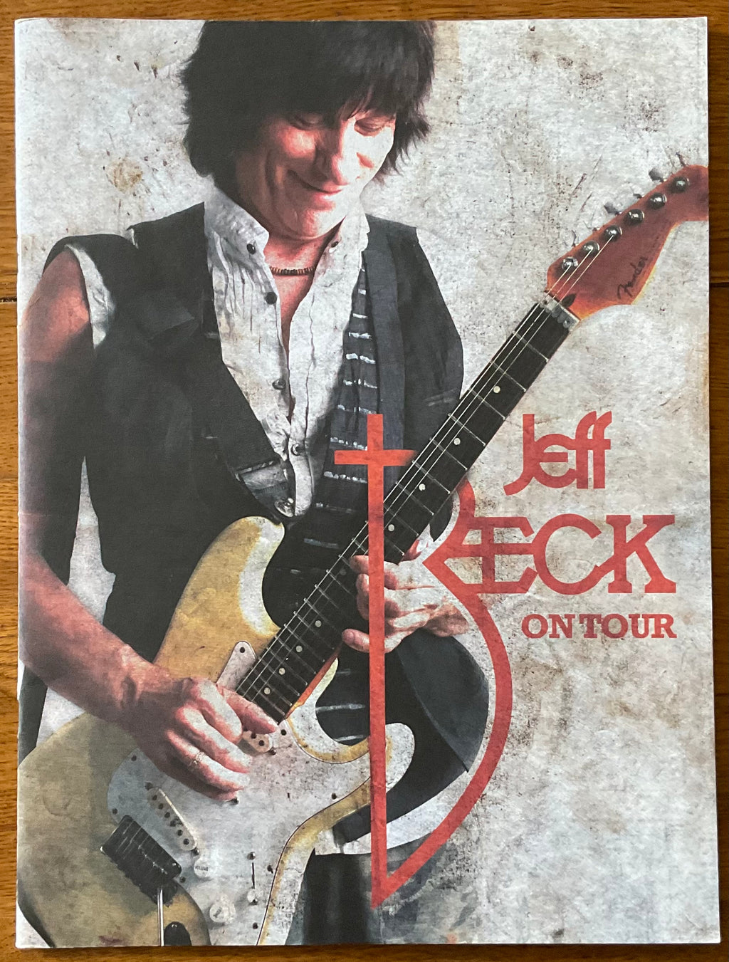 Jeff Beck Original Concert Programme World Tour 2009