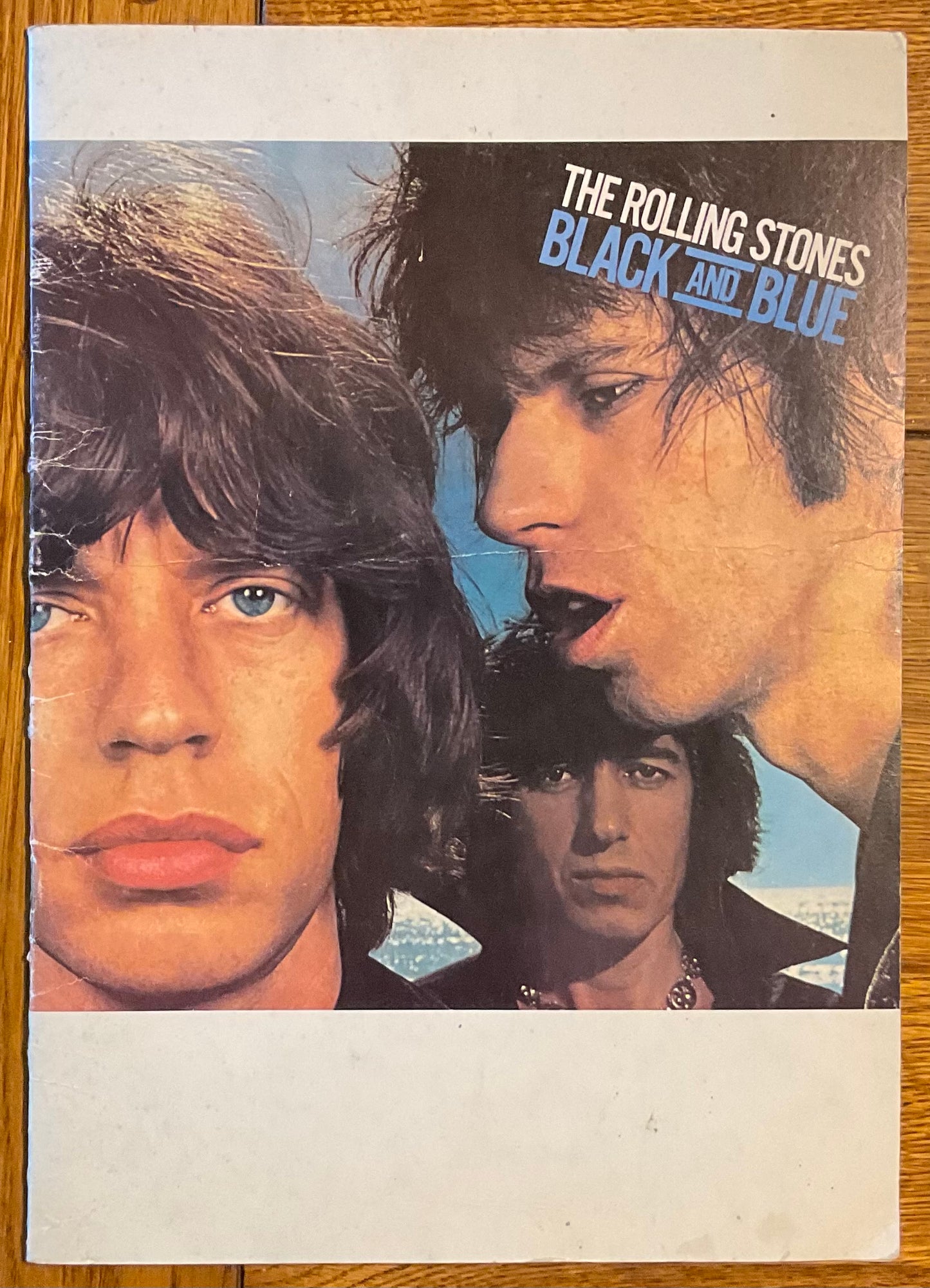 Rolling Stones Original Concert Programme Black and Blue European Tour 1976