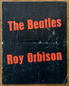 Beatles Roy Orbison Original Concert Programme Beatles Third Tour May/Jun 1963
