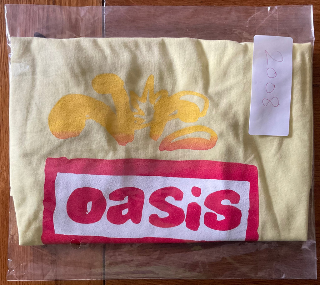 Oasis Original Unused New Dig Out Your Soul Promo Tour Ladies T Shirt Europe 2008