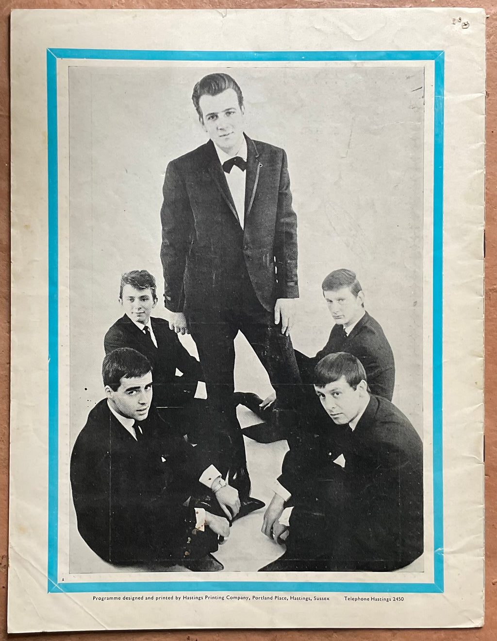 Beatles Original Concert Programme Gaumont Theatre Bournemouth Aug 1963