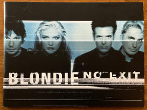 Blondie Original Concert Programme No Exit Tour 1998/9