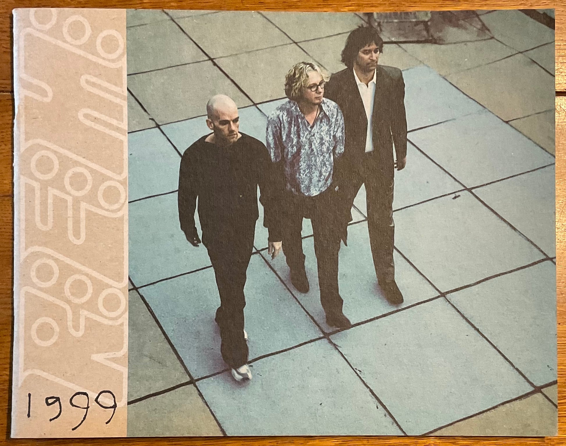 R.E.M. REM Original Concert Programme Up World Tour 1999