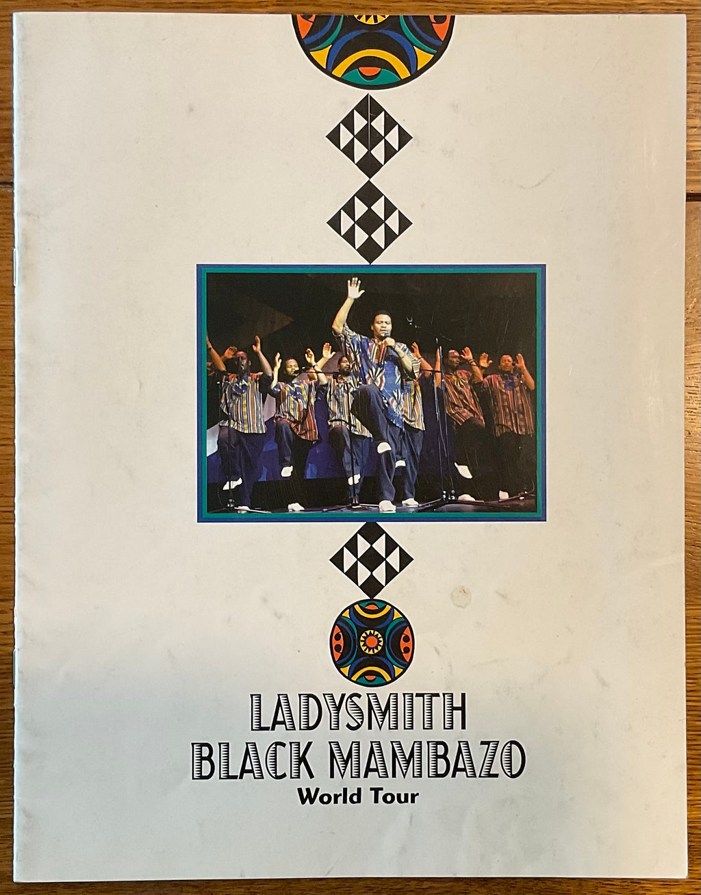 Ladysmith Black Mambazo Original Concert Programme U.K. Tour 1999