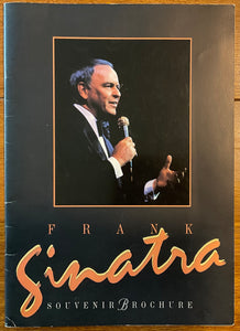 Frank Sinatra Original Concert Programme plus 2 tickets Royal Albert Hall London 1992
