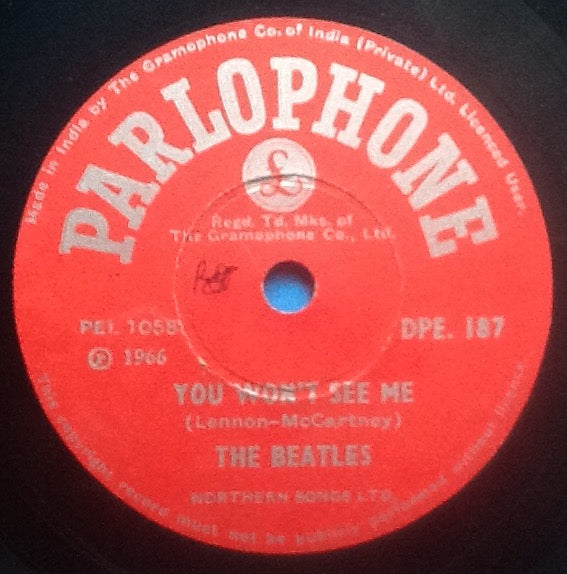 Beatles Michelle You Won t See Me 2 Track NMint 10