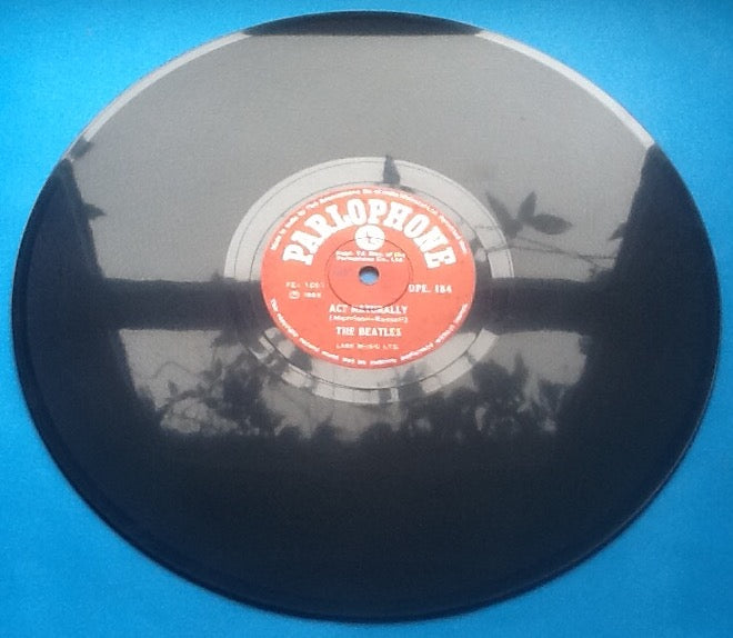 Beatles Yesterday - Act Naturally 2 Track NMint 10" 78rpm Vinyl Single India