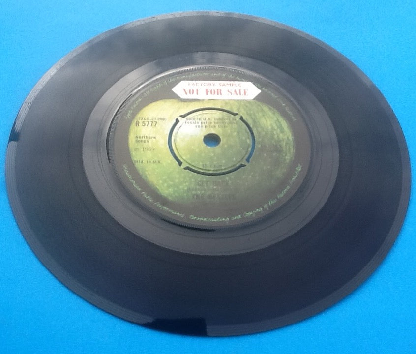 Beatles Get Back 2 Track 7" NMint Factory Sample Apple Demo 1969
