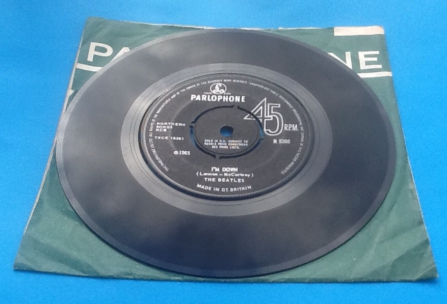 Beatles Help! 2 Track 7" NMint Factory Sample Demo UK 1965