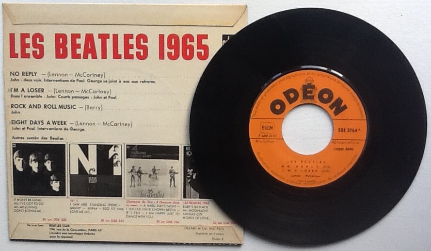 Beatles Les Beatles 1965 4 Track NMint 7