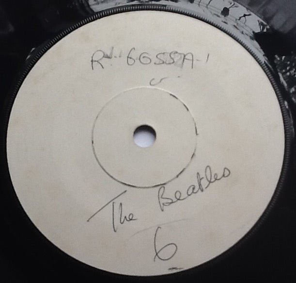 Beatles Movie Medley NMint One Sided 7" Vinyl White Label Test Pressing UK 1982