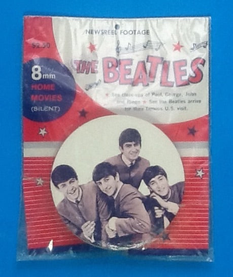 Beatles Original Unopened 8mm Silent Movie Newsreel