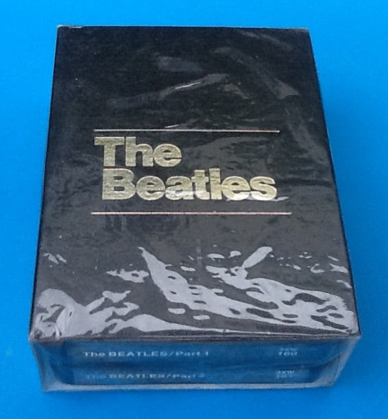 Beatles Sealed White Album 8 Track Double Cartridge