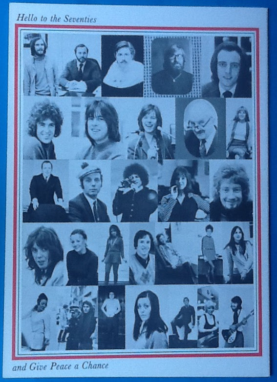 Beatles Apple Rare Christmas Card 1969