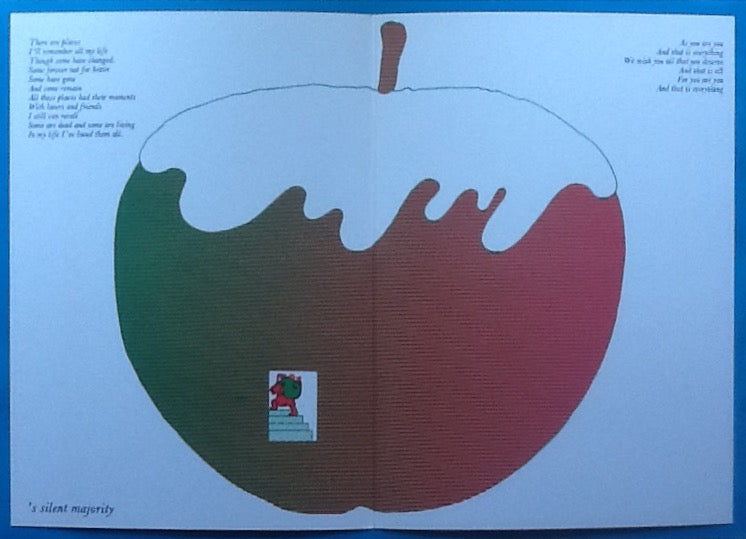 Beatles Apple Rare Christmas Card 1969