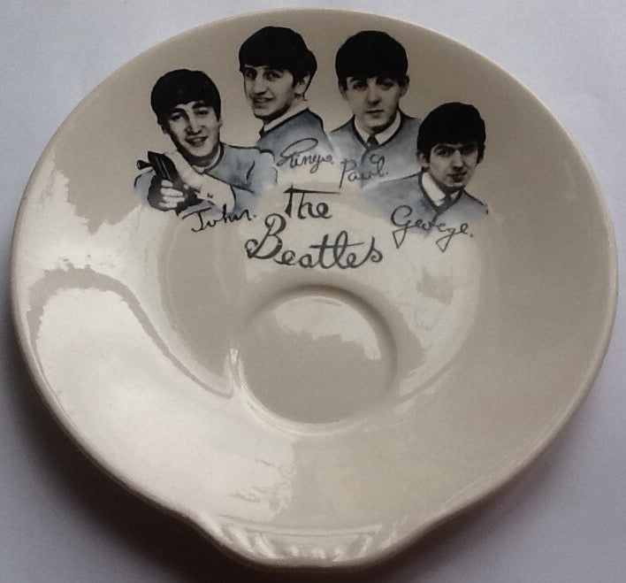 Beatles Original Cup and Biscuit Saucer Plate Washington Pottery