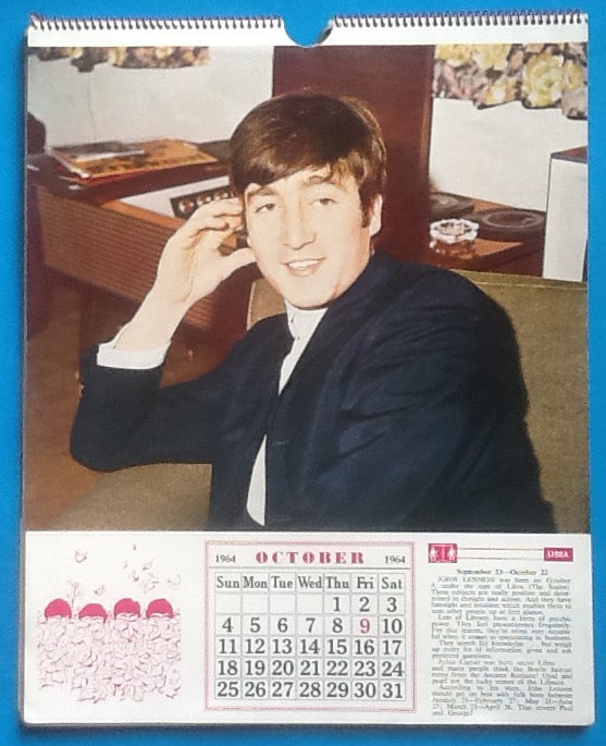 Beatles Original The Beatles Book Calendar for 1964
