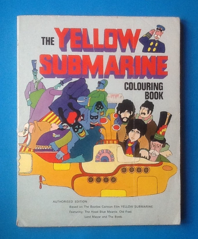 Beatles Original Yellow Submarine Colouring Book