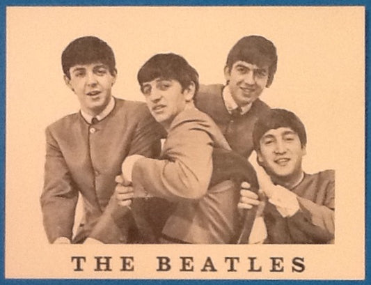 Beatles Promotional Fan Club Card with Monmouth Street London Address 1960s