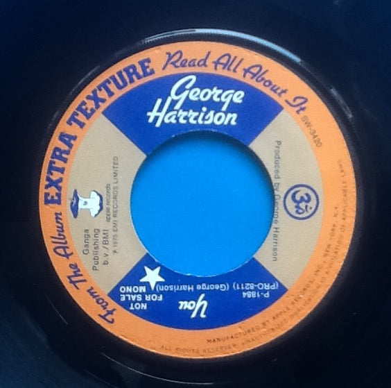 George Harrison You 2 Track 7" NMint Apple Promo USA 1975