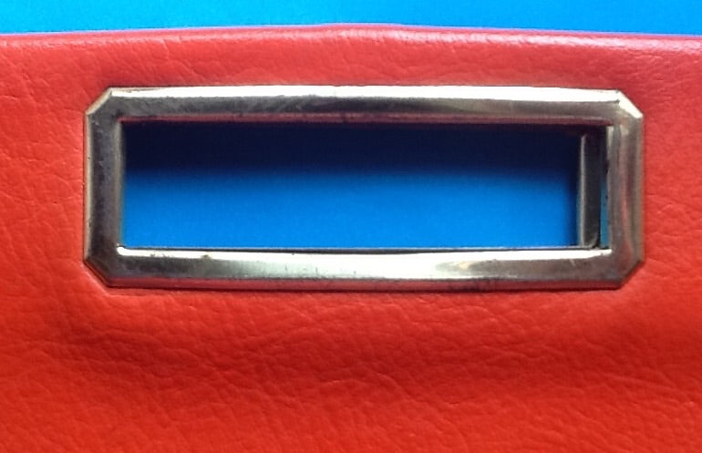 Beatles Orange Vinyl Handbag