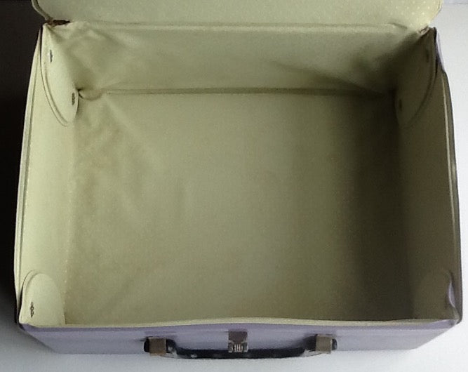 Beatles Original Rare Lavender Kaboodle Kit Vinyl Lunch Box