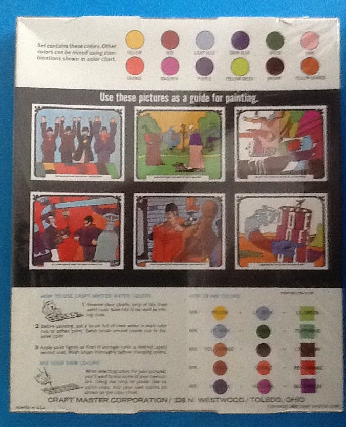 Beatles Original Water Color Set Still Sealed