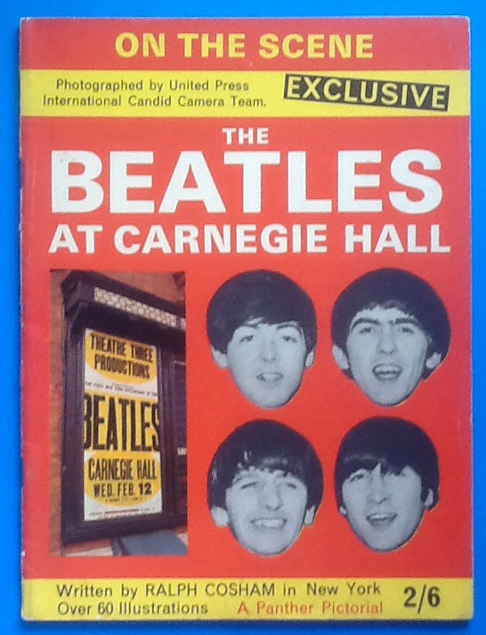 Beatles at Carnegie Hall Magazine 1964
