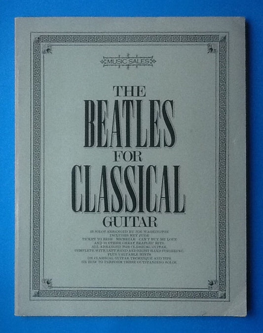 Beatles For Classical Guitar Songbook 1974