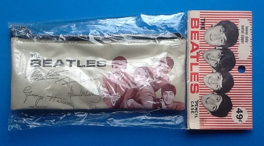Beatles Original Pencil Case Still Sealed in Original Packaging
