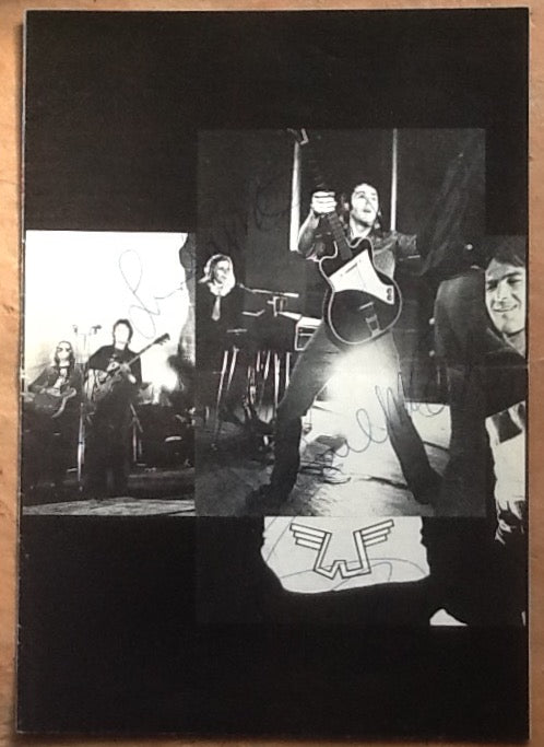 Beatles Paul Linda McCartney Original Signed Autographed Concert Tour Programme European Tour 1972