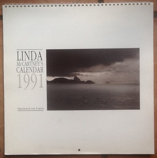 Beatles Paul Linda McCartney Fiends of the Earth Calendar 1991