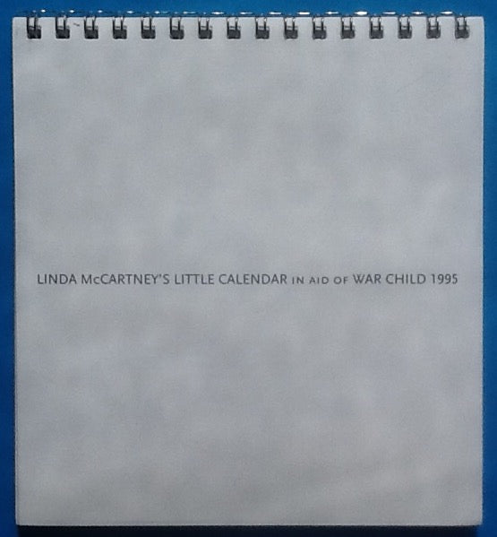 Beatles Paul Linda McCartney Little Calendar Desk Diary 1995