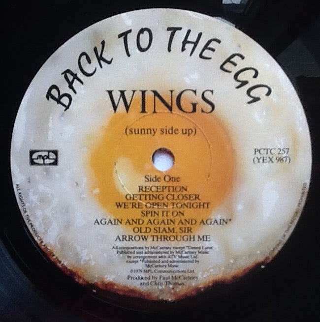 Beatles Paul McCartney Wings Back to the Egg 14 Track NMint Factory Sample Promo Demo Vinyl Album LP UK 1979