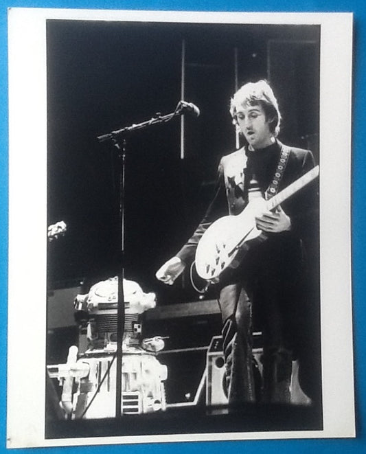 Beatles Wings Denny Laine Original Publicity Press Photo UK Tour 1979 10