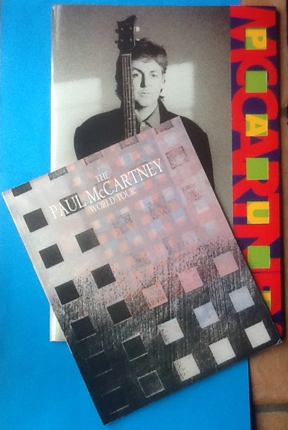 Beatles Paul McCartney 2x Orignal Concert Programmes 1989-90