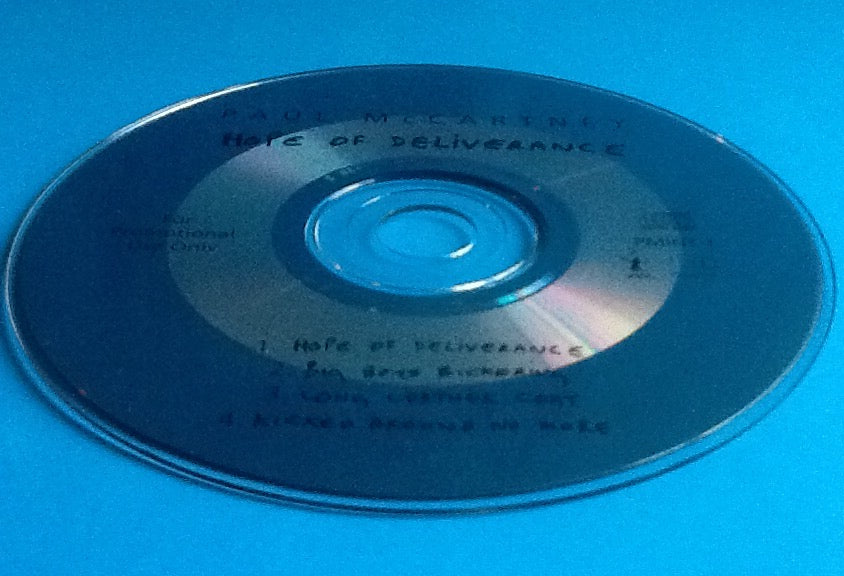 Paul McCartney Hope of Deliverance 4 Track NMint Promo CD 1993