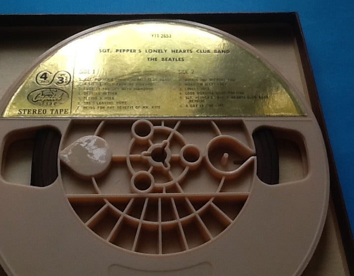 Beatles SGT. Peppers Lonely Hearts Club Band Reel to Reel Tape Stereo USA 1967