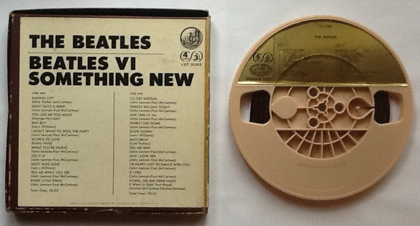 Beatles VI Something New 4 Track Reel to Reel Stereo Tape USA 1965