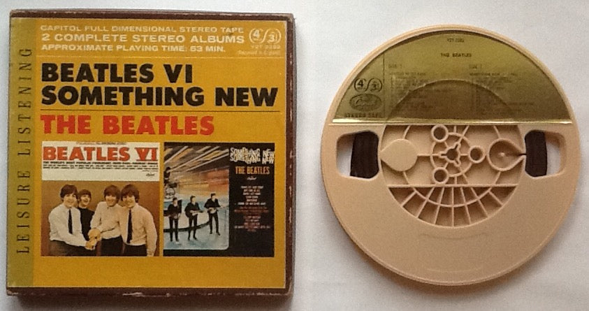 Beatles VI Something New 4 Track Reel to Reel Stereo Tape USA 1965
