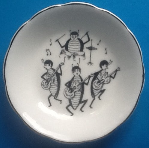 Beatles Royal Grafton Bone China 4" Candy Dish 1964