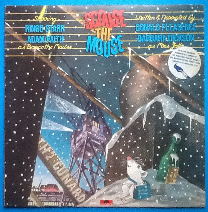 Beatles Ringo Starr Scouse the Mouse 1st Pressing Vinyl Album Polydor 1977